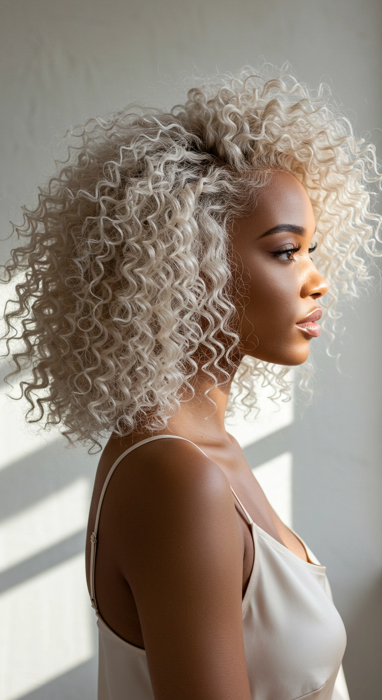 Platinum Ice High-Volume Curly Lob